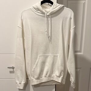 PrettyLittleThing Cream Hoodie
